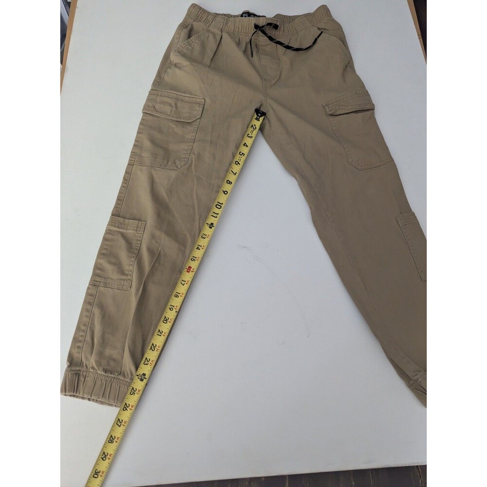 PLUGG Vintage Wash Men’s Brown Khaki Cargo Pants Size Medium Y2k - Picture 8 of 10